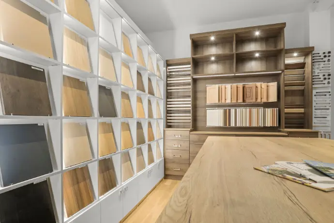 Contractors showroom