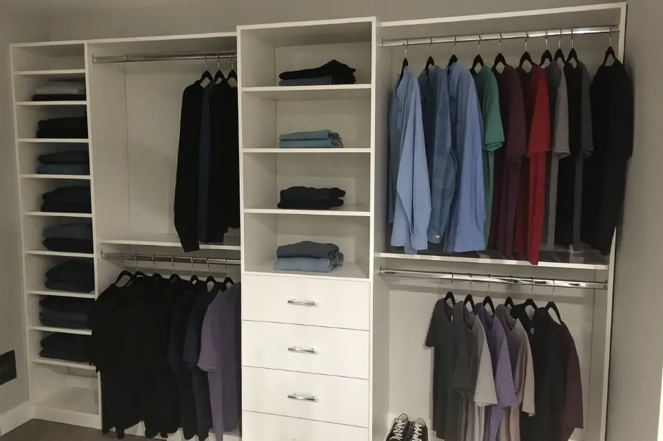 classic reach-in closet