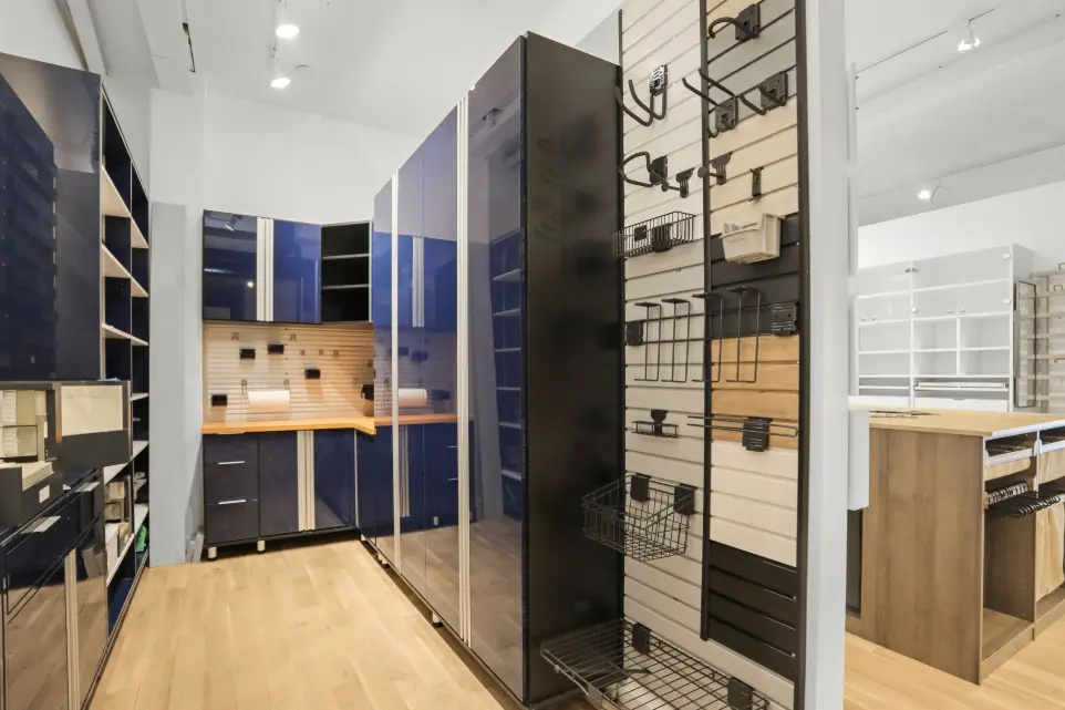 hi gloss garage system