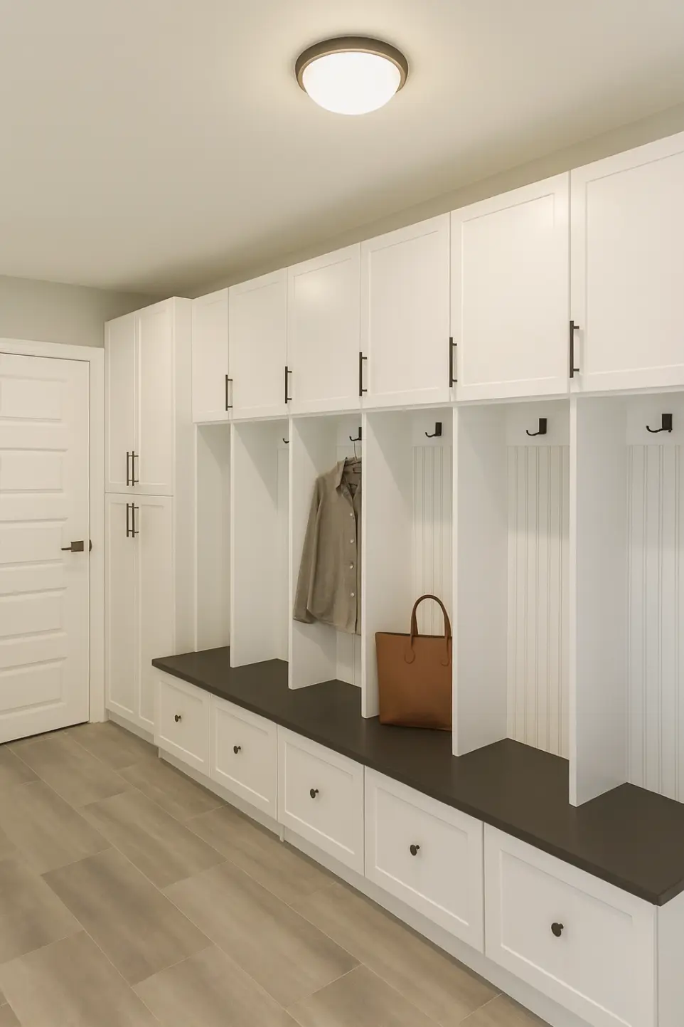 custom mudroom