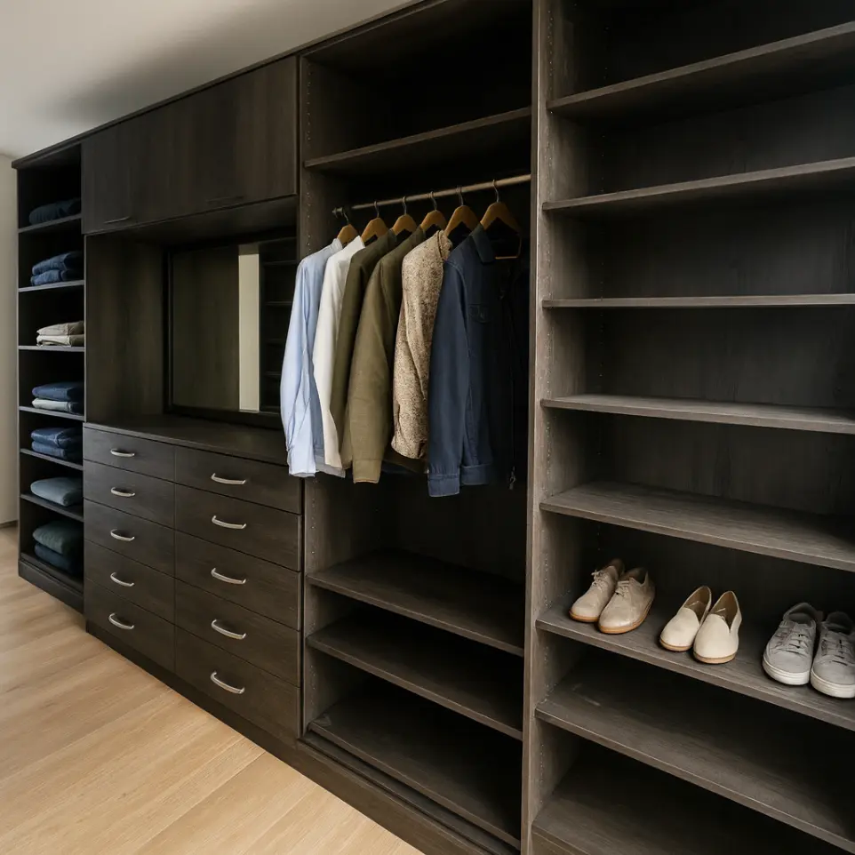 black closet