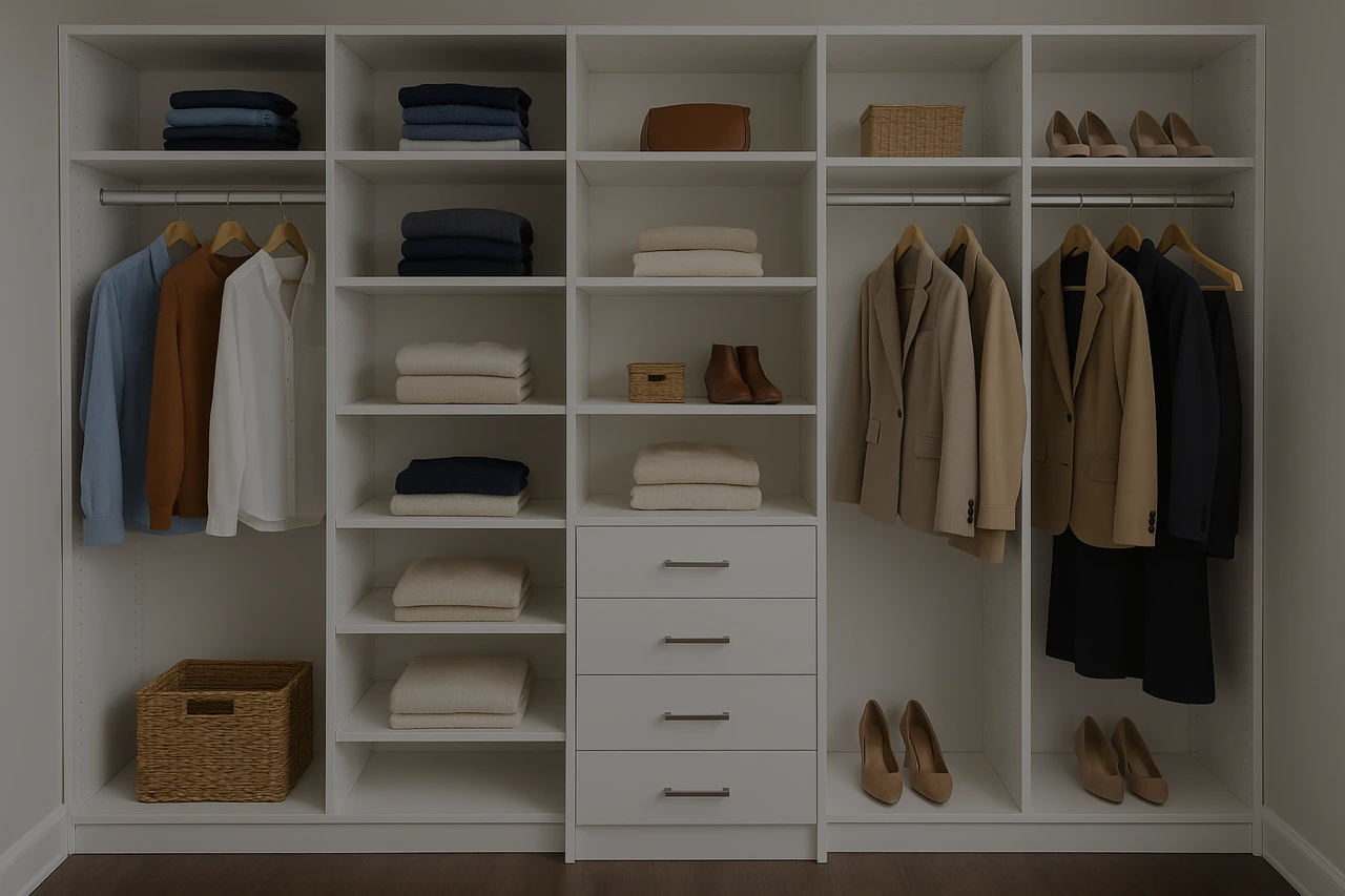 reach-in closets