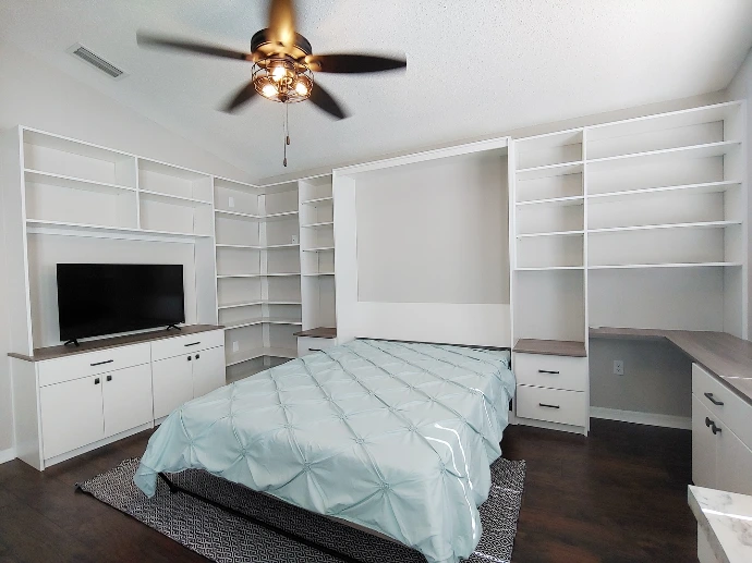 custom murphy bed