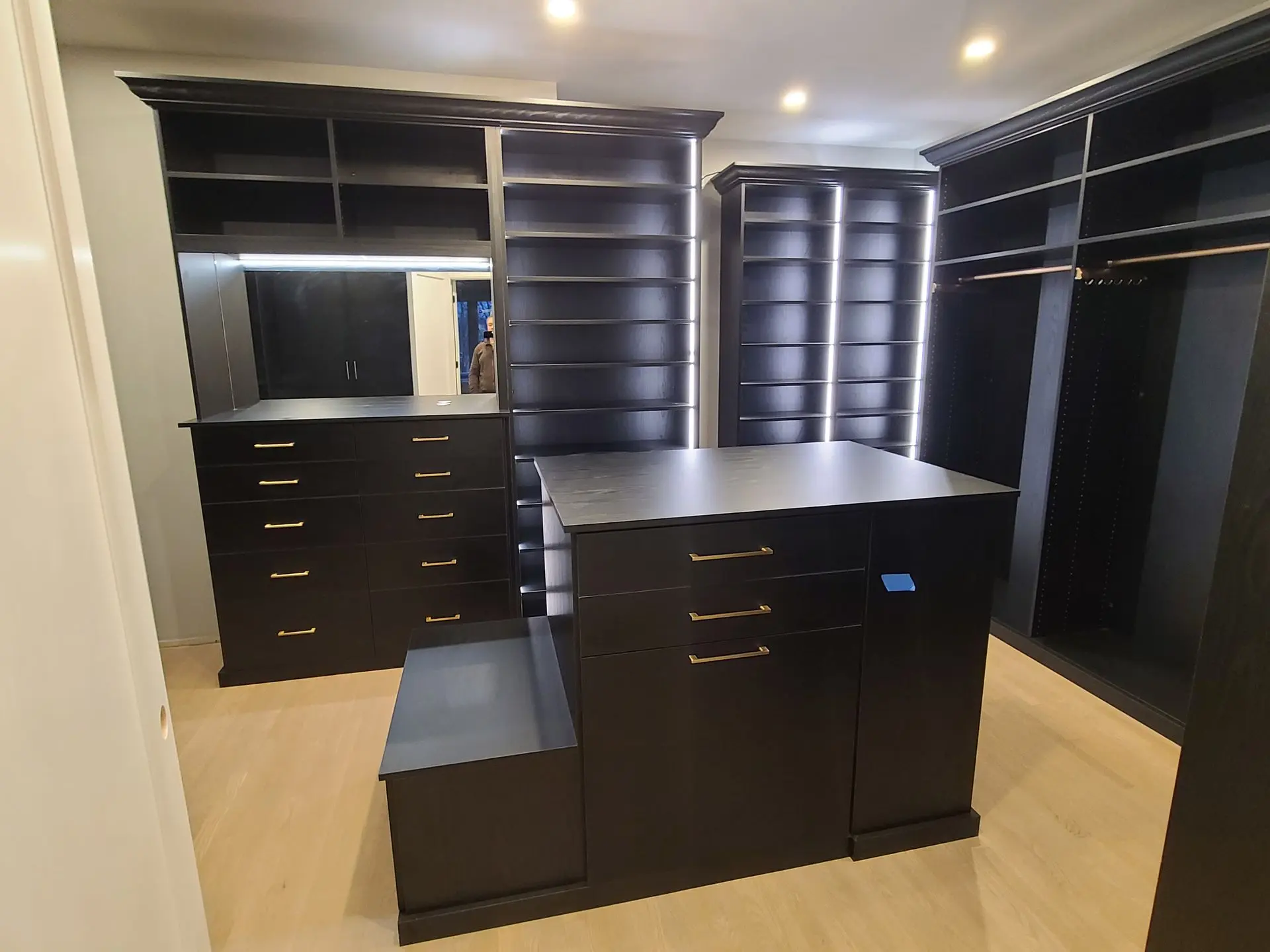 Walk-in closet Custom Closet Calgary