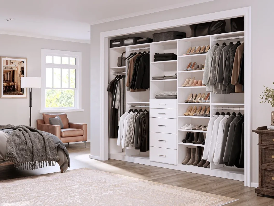 Custom Reach-In Closet