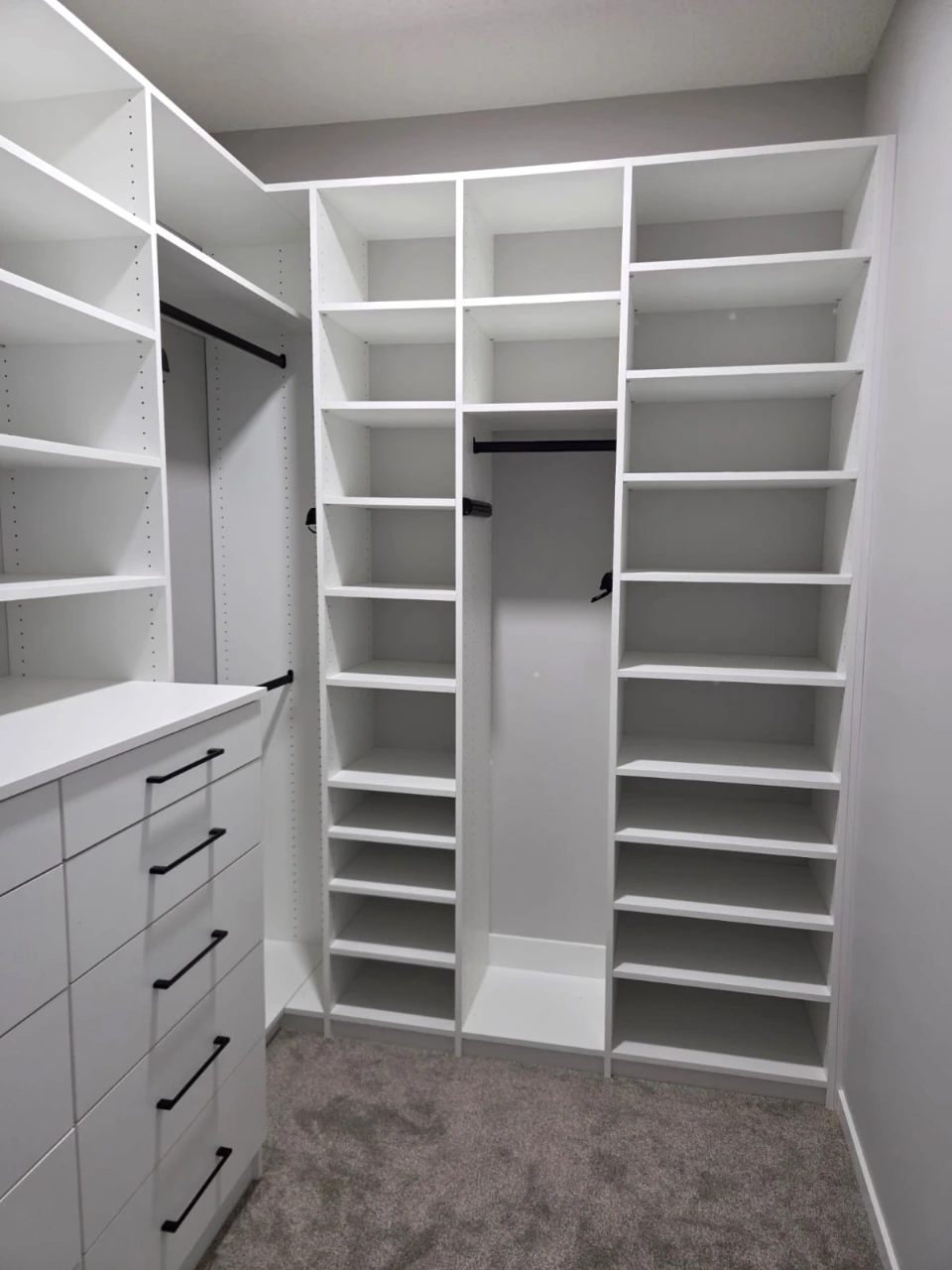 custom walk-in closet