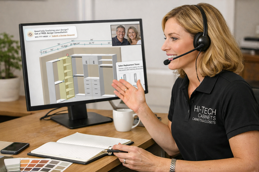 Hi-Tech Closets Virtual Design Consultation